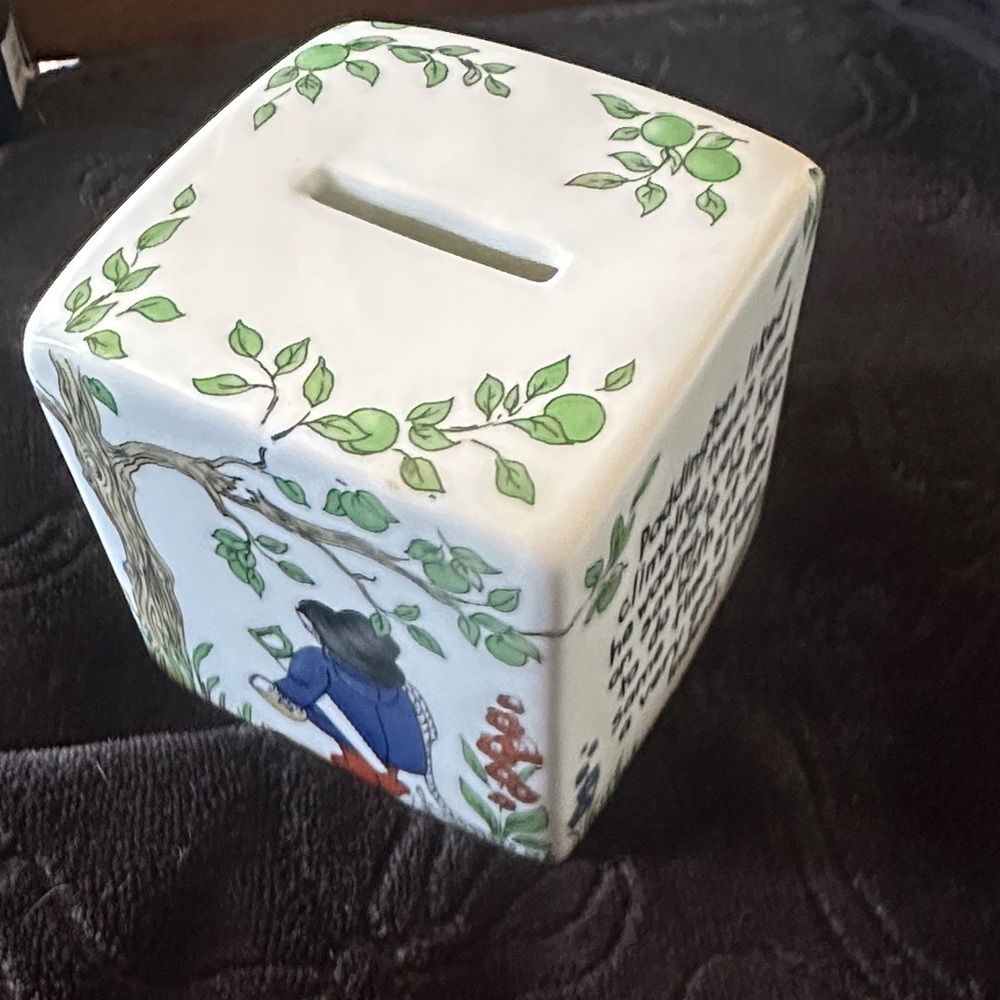 CoalPort made in England Bone China Paddington and Company Money Box